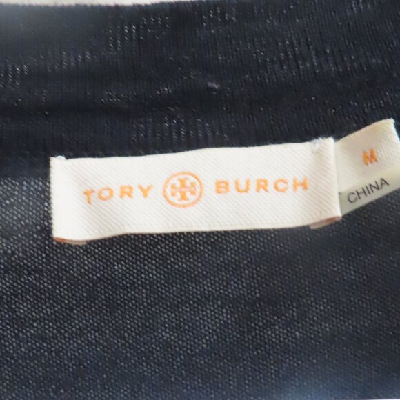 Used Tory Burch Black Button Down Cardigan - Picture 2 of 5